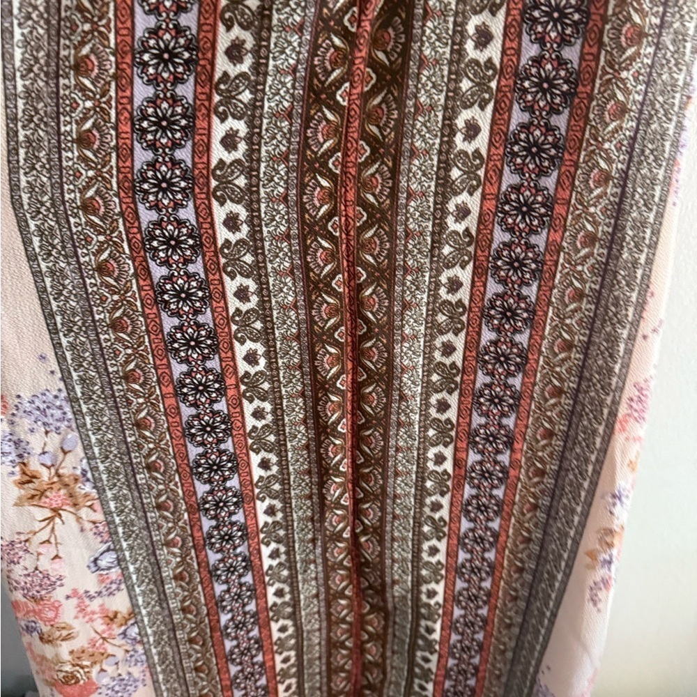 Taylor & Sage Floral Patterned Mini Dress - Pink and Brown - Picture 3 of 5